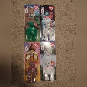 Ty Beanie Baby set of 4